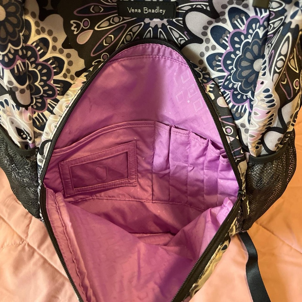 Vera Bradley Essential Backpack Large Mimosa Meda… - image 4